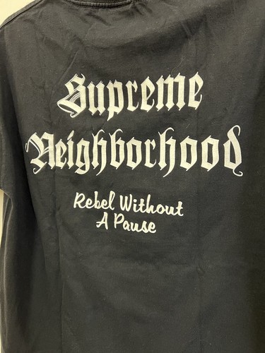 2007 Supreme Neighborhood Box Logo Pirate Skull Flag Rebel Without A Pause Sz M - Picture 6 of 6