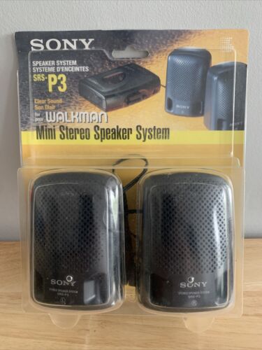 Systèmes de haut-parleurs Sony SRS-P3 pour Walkman - Voir photos (SRS-P3) - Photo 1/3