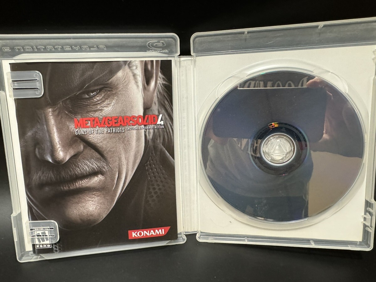 Metal Gear Solid 4: Guns of The Patriots PS3 PAL - Jeux vidéo