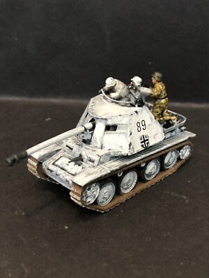 Sofort lieferbar. 1/72 WW2 German Sd.Kfz 138 Marder III Ausf H.Painted Resin.
