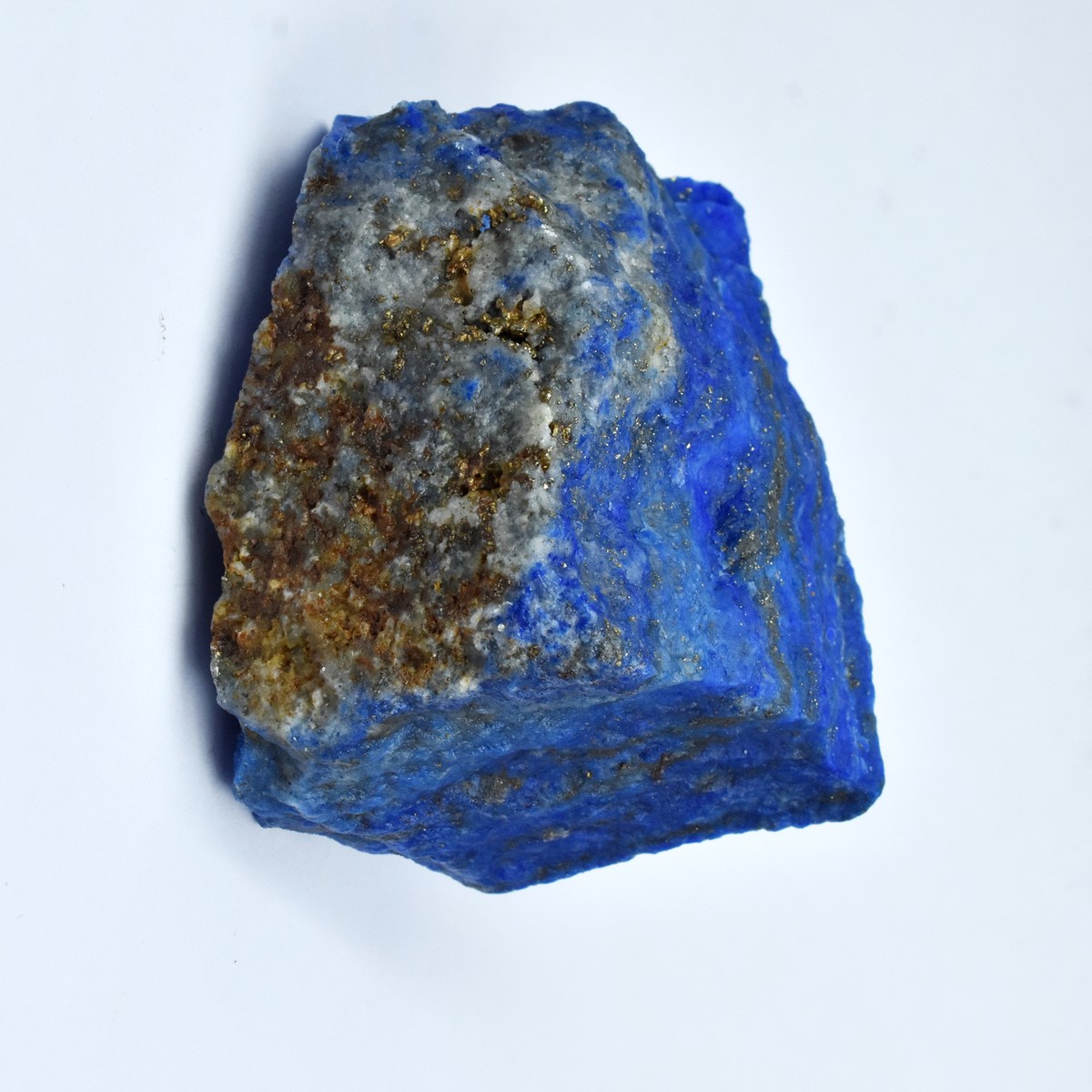 Uncut Lapis Lazuli 873.25 Ct Blue Loose Gemstone CERTIFIED Natural