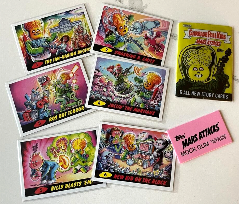 MARS ATTACKS!/6体セット SEALED 2021 Topps Garbage Pail Kids x Mars Attacks Complete 6-Card