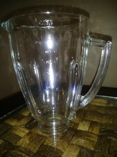 Oster Blender 6-Cup 48 Oz Glass Jar - Black Lid (Replacement Part) NO BLADE
