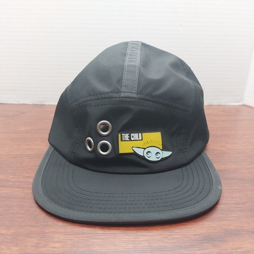 Star Wars Disney The Child Grogu Strap Back Hat Cap Rubber Logo Patch - Picture 2 of 10