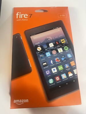 Amazon Fire 7 Tablet 7'' Display 8 GB Wi-Fi | 7th Generation | Black