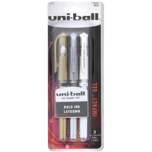 Pix cu gel Pentel Hybrid Grip Deluxe DX Rollerball, 0.7MM, set de 3 bu