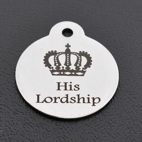 Laser Engraved Stainless Steel Dog Cat Pet ID Tag - Picture 13 of 17