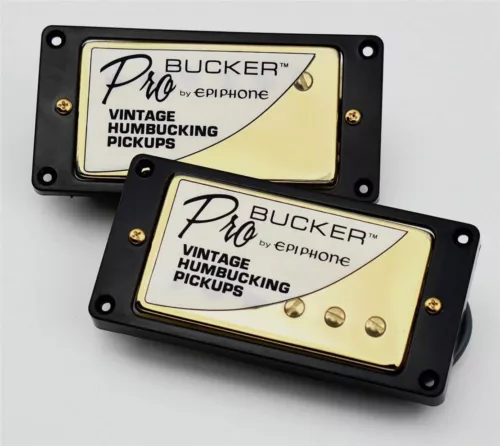 Epiphone Classic Plus Classic ProBucker Humbucking Gold Pickups 5 Wire Fit LP&SG