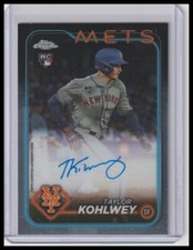 2024 Topps Chrome #RA-TK Taylor Kohlwey Rookie Autographs