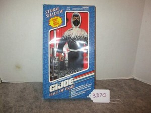 GI JOE 12"  HALL OF FAME "STORM SHADOW" COLLECTOR'S EDITION. BOXED JOE ONLY