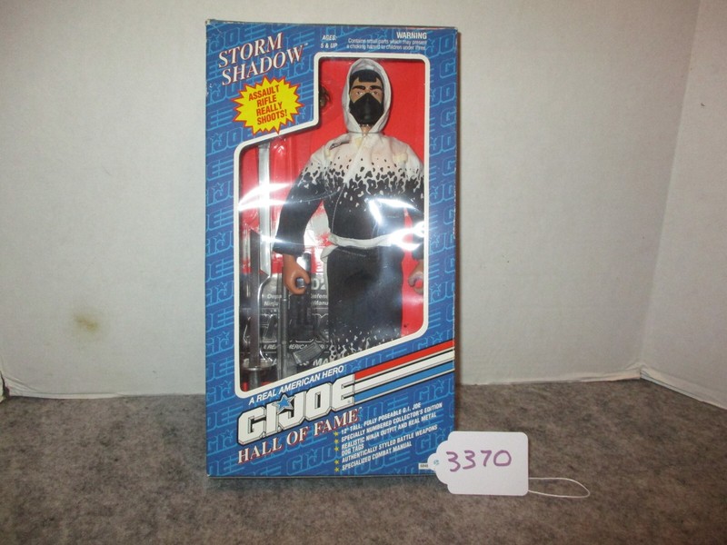 GI JOE 12"  HALL OF FAME "STORM SHADOW" COLLECTOR'S EDITION. BOXED JOE ONLY