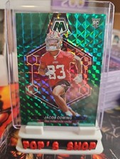 2024 Panini Mosaic - Rookies Green Mosaic Prizm #390 Jacob Cowing (RC)