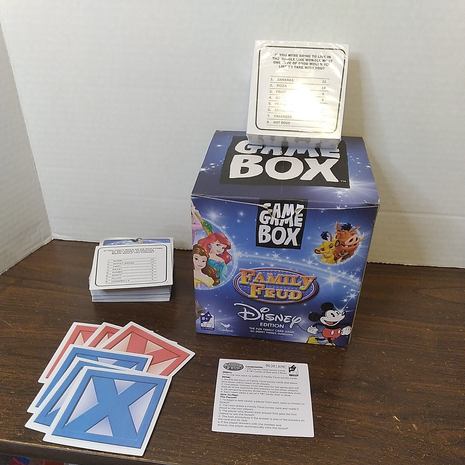 Disney Edition Family Feud Game Box Complete In Box | eBay