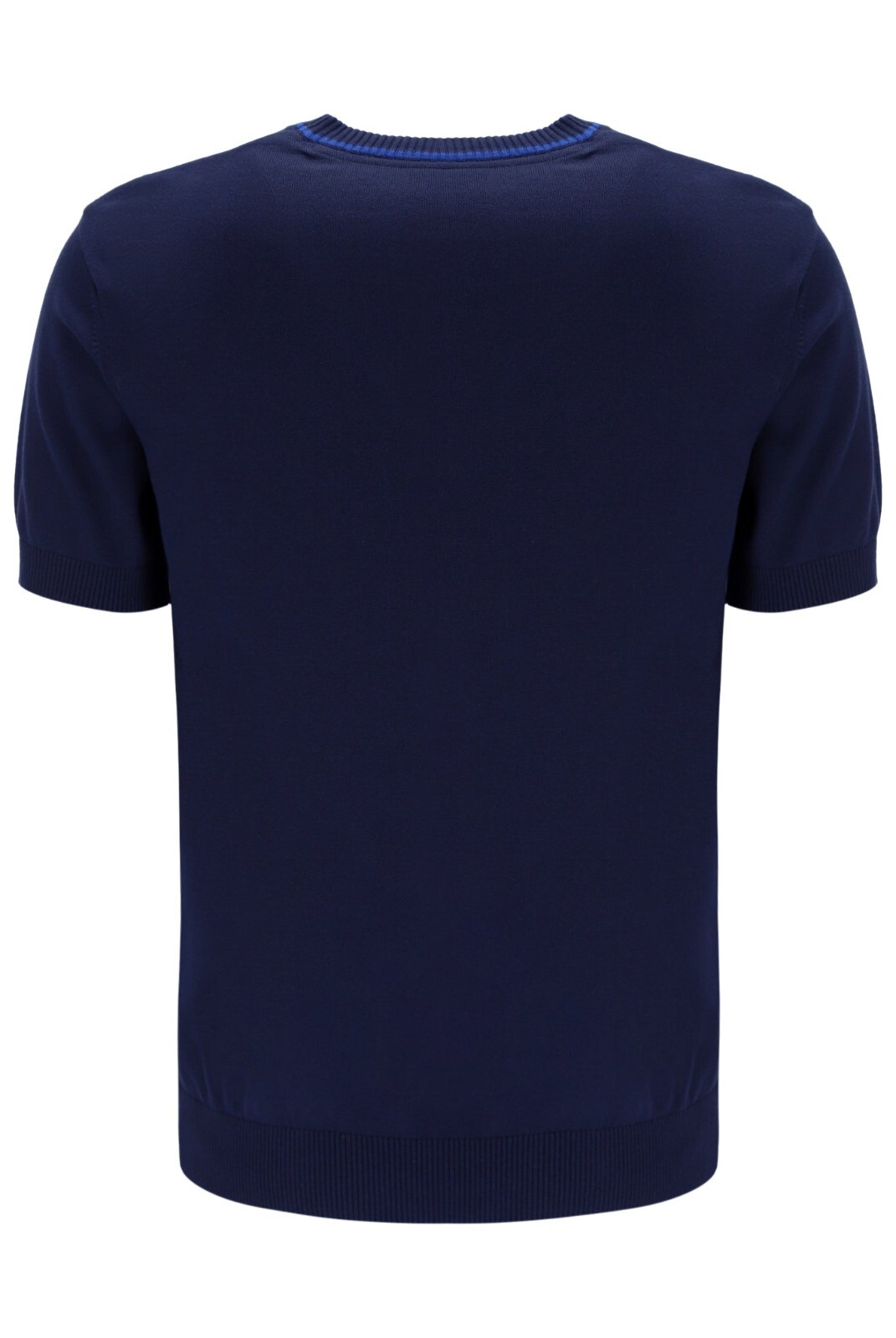 T shirt Fila vintage salice maglia leggera blu navy maglia logo F