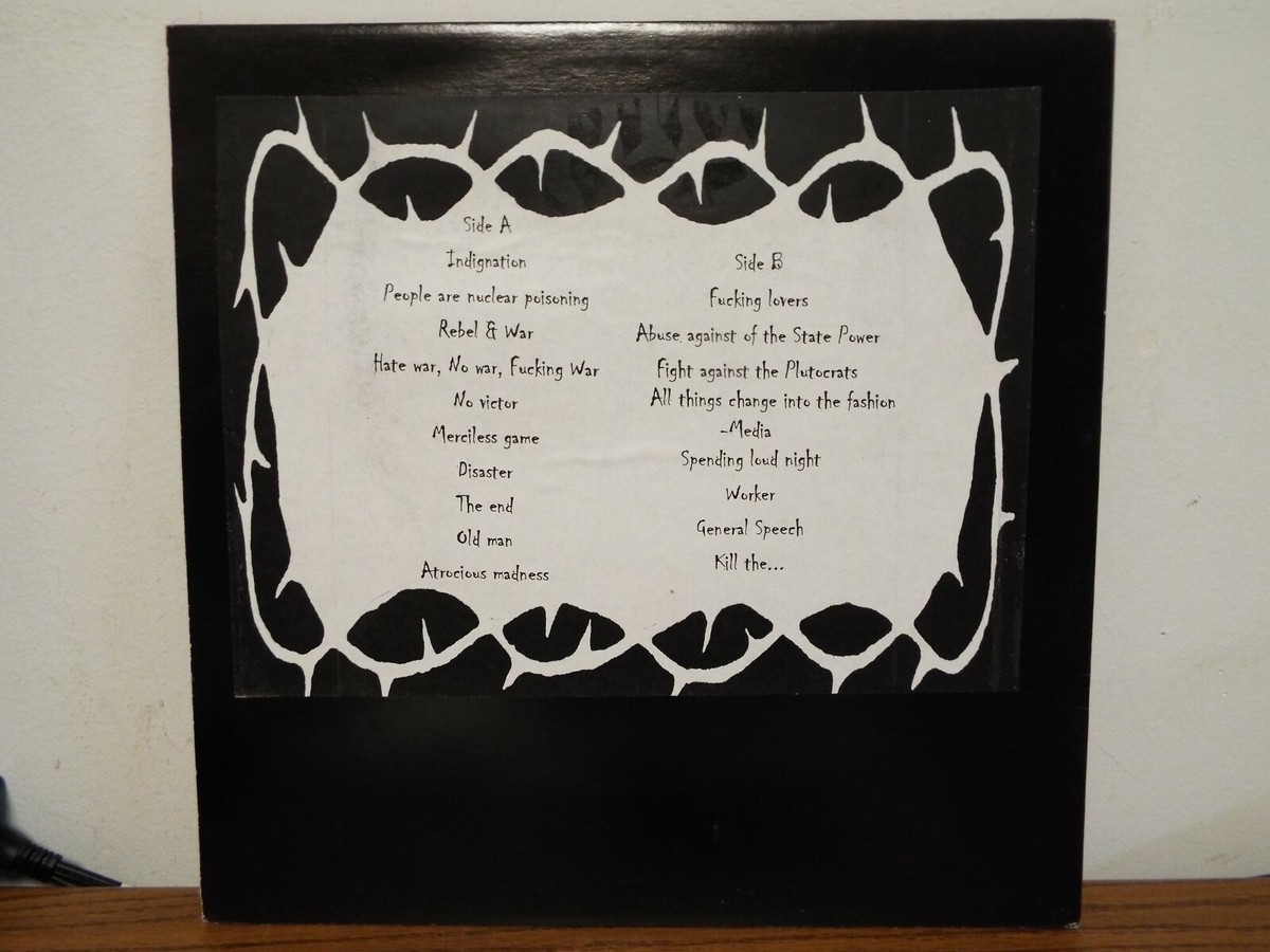 CONFUSE DISCOGRAPHY GAUZE 1990'S PUNK RARE LP VINYL ALBUM | eBay