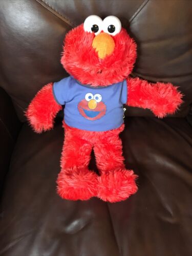 Build A Bear Workshop ELMO Sesame Street With Elmo T-shirt, Retired Plush BAB - Picture 1 of 3