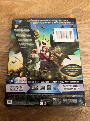 Blue Sky Epic Blu-Ray 3D +Blu-Ray Movie Deluxe Edition (No DVD Or