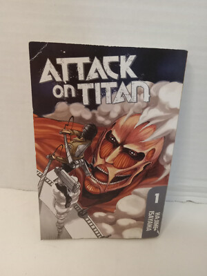 Book Manga Attack On Titan Volume 1 English Kodansha First Print