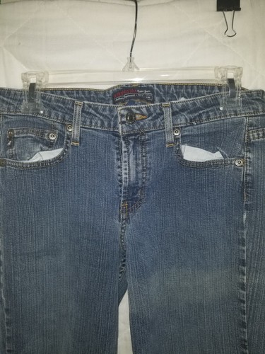 Jeans AEROPOSTALE Estilo Retro-Y2K De Colección Talla 5/6 Denim Lavado Medio - Imagen 2 de 6