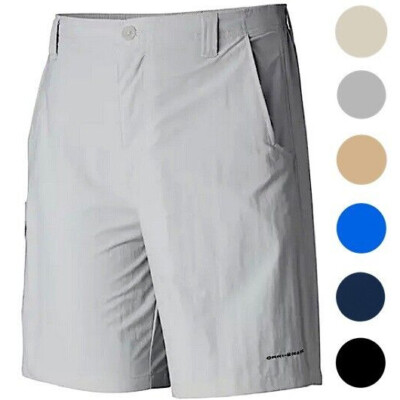 NEW COLUMBIA Men s PFG Shorts Bahama Fishing UPF 50 Cargo Pocket