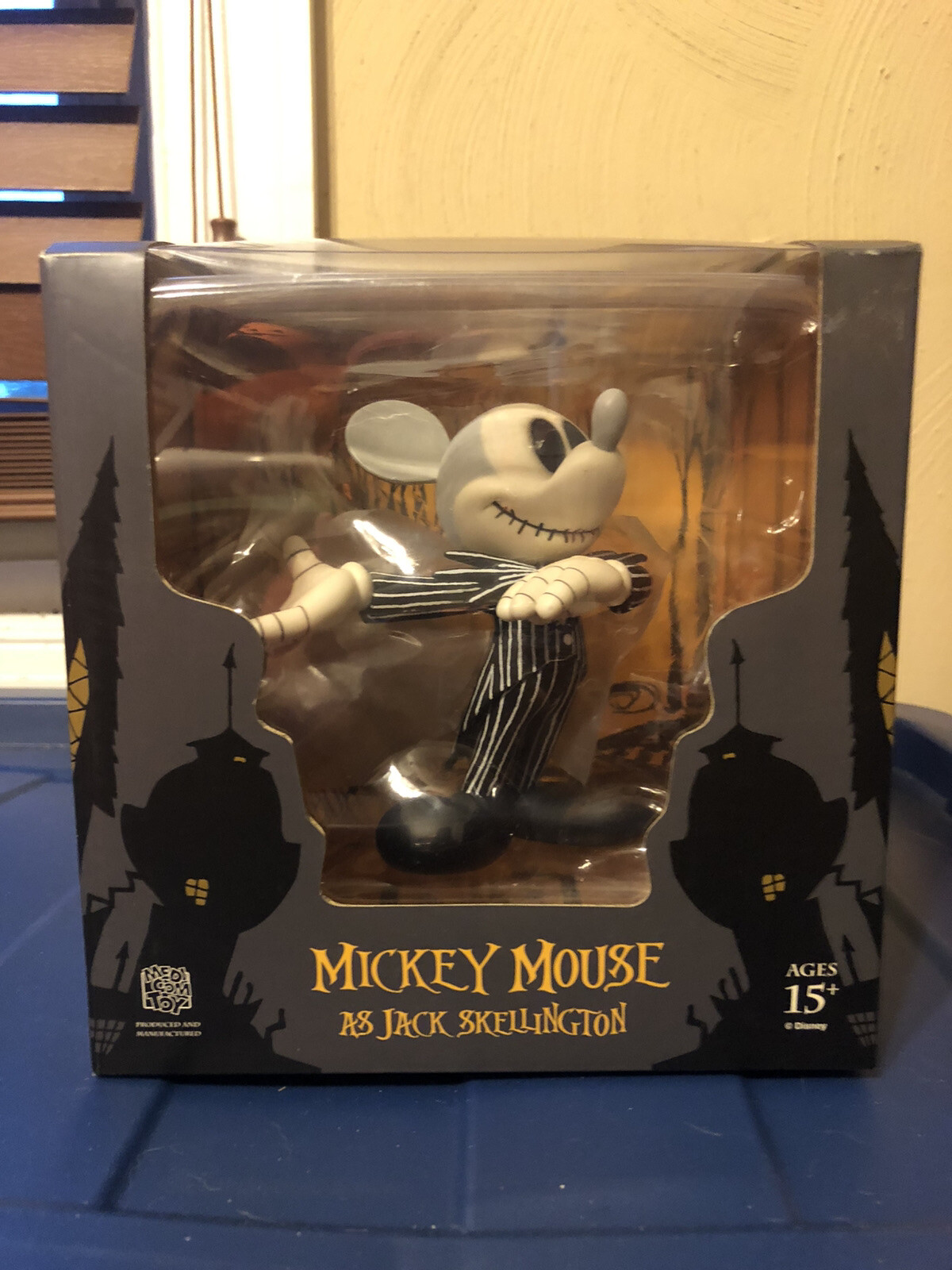mickey mouse jack skellington plush
