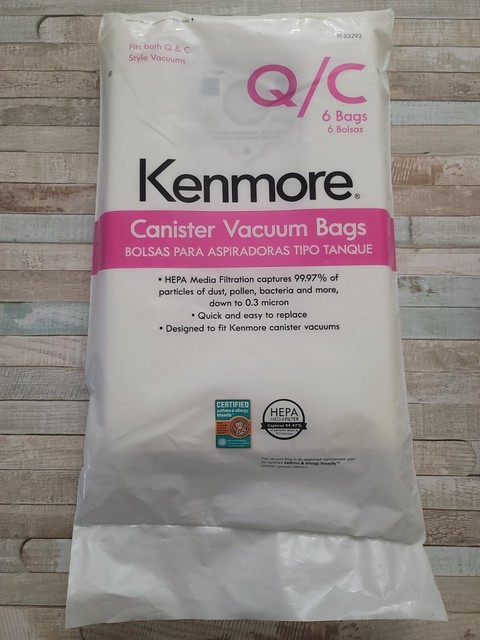 Kenmore 20-53292 Vacuum Cleaner bag - 6 
