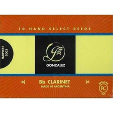Gonzalez Bb Clarinet Reeds Strength 4.5, Box of 10