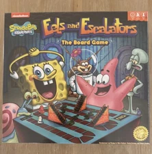 NEW & SEALED Spongebob SquarePants Eels Escalators Family Board Game Nickelodeon