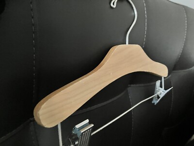 BEVERLY HANGERS WOODEN CHILDREN'S CLOTHES PANT HANGERS FROM JANIE & JACK STORE