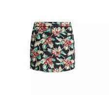 RLX Golf Ralph Lauren Women Black Island Bamboo Stretch Skort Size M NWT 148$