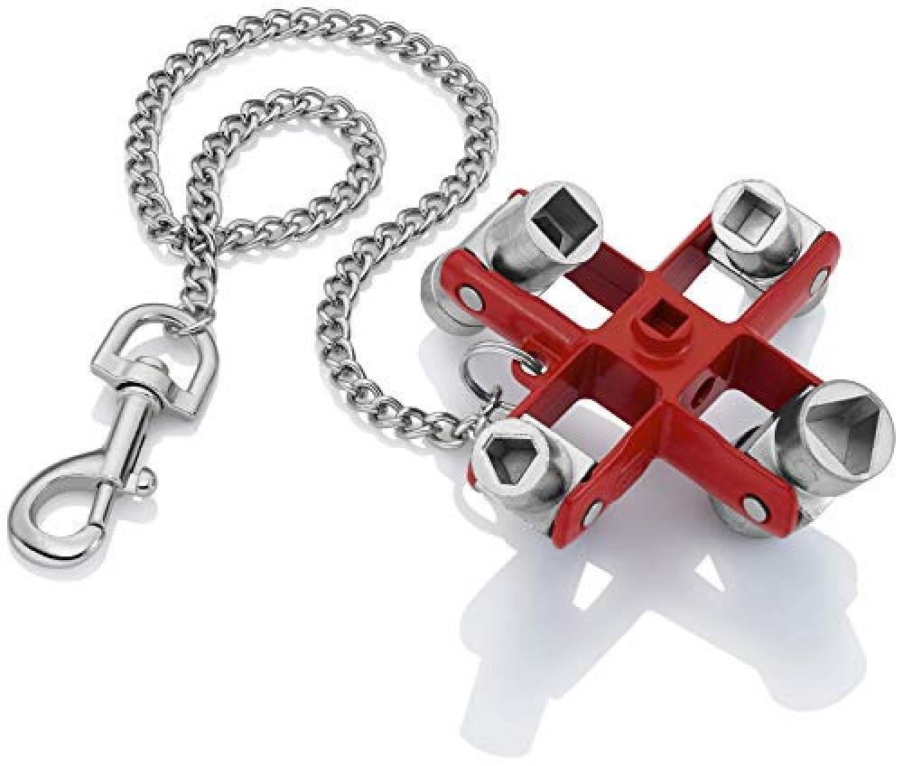 KNIPEX 00 11 06 Chiave universale per quadri ed armadi elettrici per tutti i sis