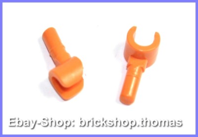 Lego 2 x Hand Figur Minifig Hände - 983 - Orange Hands - NEU / NEW