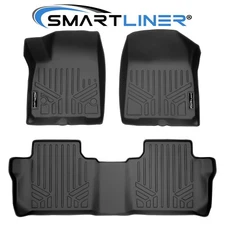 SMARTLINER Custom Fit Floor Mats 2 Row Liner OEM TPE 2019-2025 Chevrolet Blazer