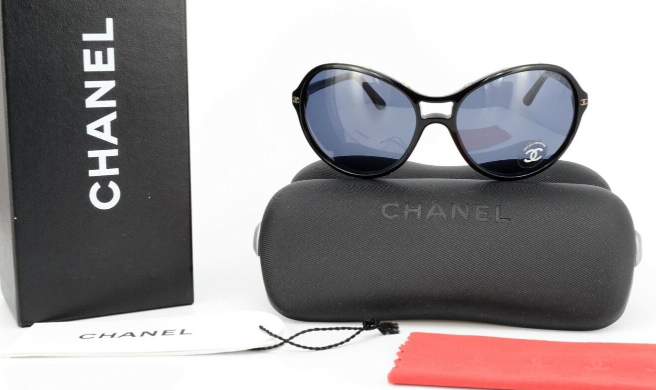 Бокс-сет CHANEL Sonnenbrille 5117 c.501/87 60-16 130 Черный, серебристый, Sun Fancy Италия