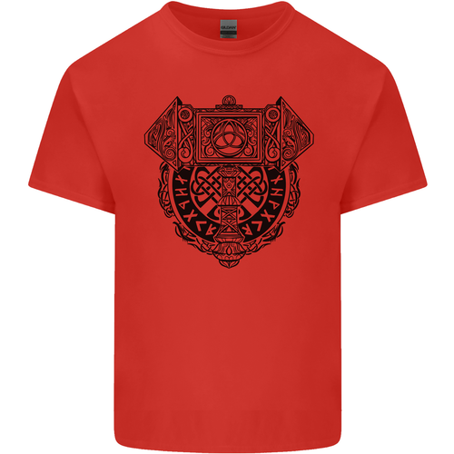 Mjolnir Thor Wikinger Hammer Kinder T-shirt Jungen Mädchen - Picture 55 of 61