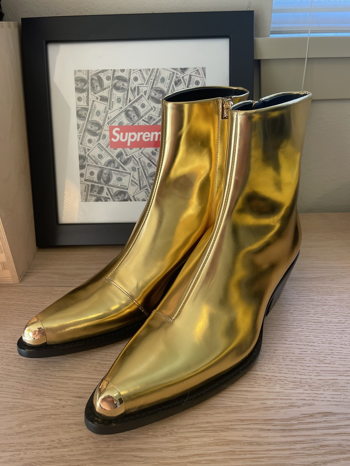 Calvin Klein 205W39NYC Gold Western 