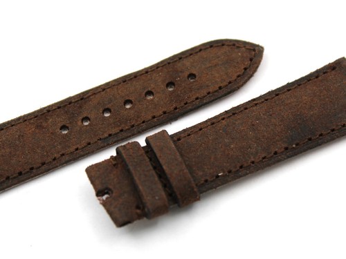 Cinturino Vera Pelle Mohawk Marrone 20/18mm Orologio Ricambio Stock Outlet - Bild 4 von 4