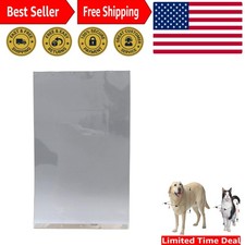 Ruff Weather Super Large Pet Door Replacement Flap 15" x 23.5" - Durable Vinyl