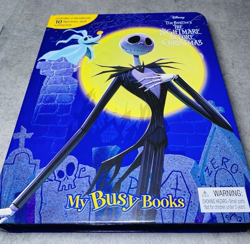 Disney Nightmare Before Christmas My Busy Books - Picture 1 of 4