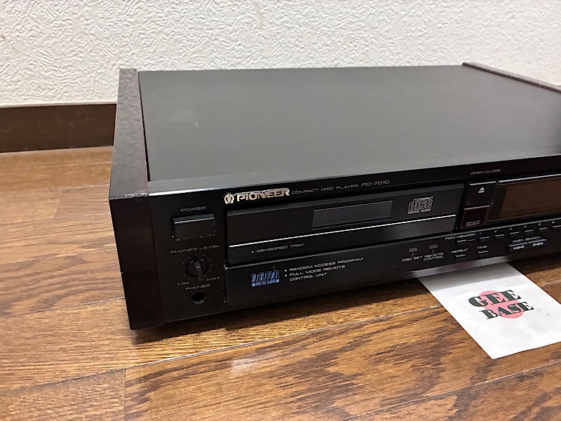 その他 PIONEER PD-7010 PIONEER PD-7010 COMPACT DISC PLAYER Analog sound quality operating