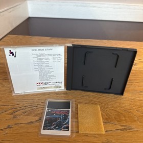 HYPER DYNE SIDEARMS PC ENGINE HUCARD NTSC JAP In Great Condition