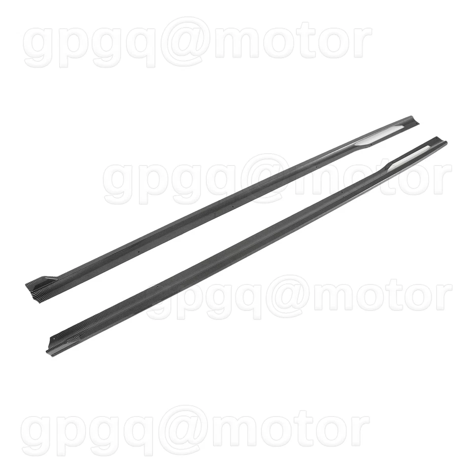 Extensión de faldón lateral estilo CA carbono para BMW G26 M440i i4 M50 Gran Coupé 21-2026 Foto 4 de 4