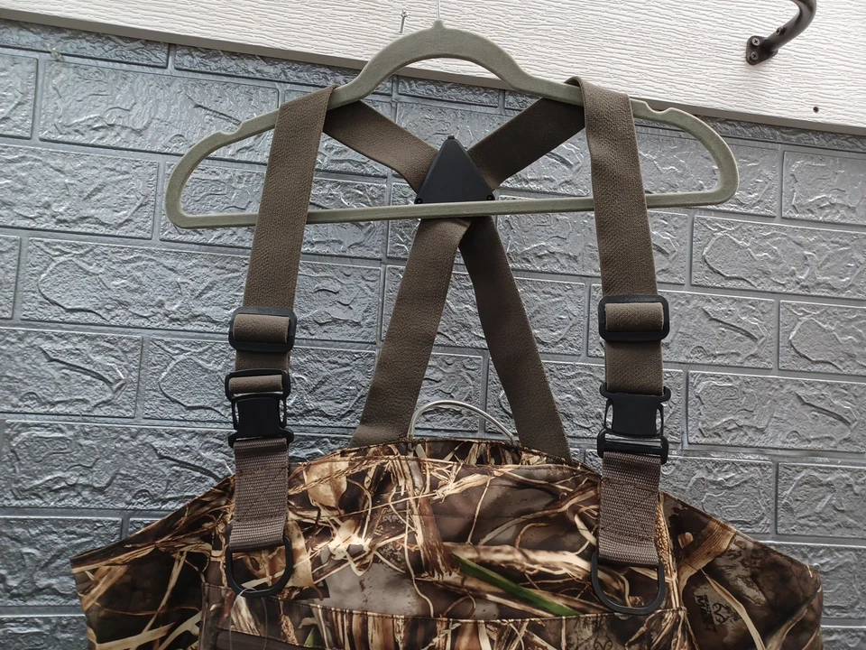 NEW Magellan Outdoors Mens Huntgear Pintsil Breathable 400 Waders-Camo Size 11  - Image 2 of 4