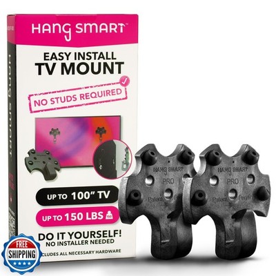 HangSmart TV  Wall Mount NO Stud - Original and Patented Easy Ins