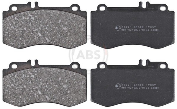 Bremsbelagsatz Scheibenbremse A.B.S. 37778 FüR Mercedes Klasse W212 C218 S212-image