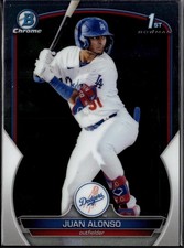 2023 Bowman #BCP-137 Juan Alonso Chrome Prospects