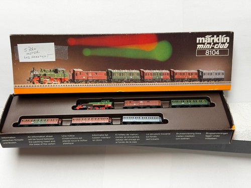 Marklin Mini-Club 8104 Nuevo 5 Polos Motor LED Cabeza Luz Pasajero Coche Set RARO | Condition: Used