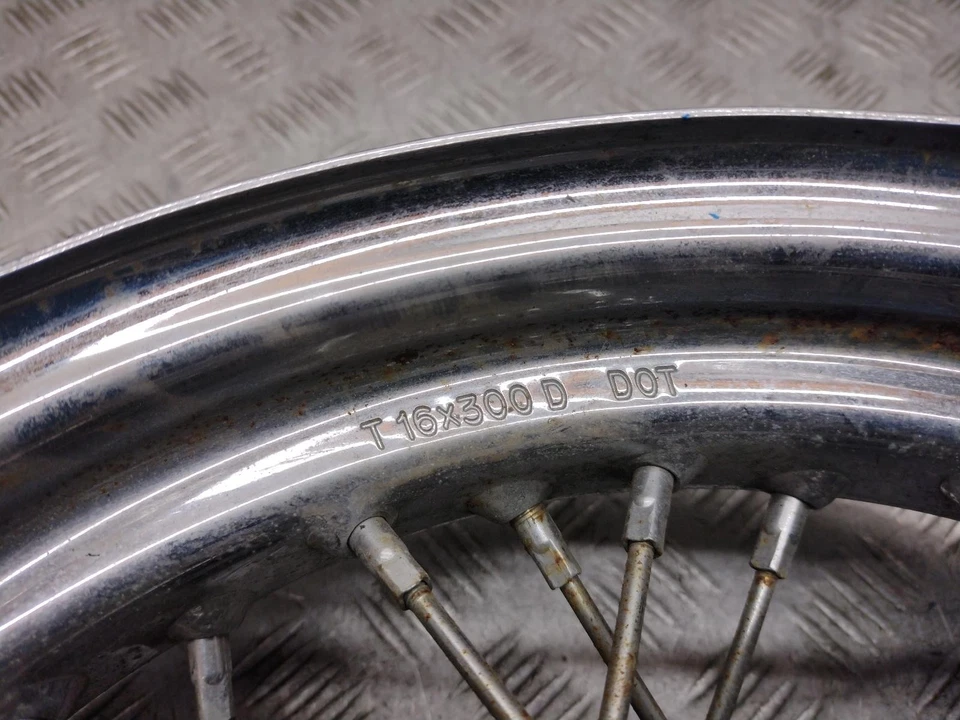 UNKNOWN DESCONOCIDO HARLEY FXSTS SPRINGER SOFTAIL RUEDA TRASERA RUEDA, LIMPIARÁ - Foto 3 de 3