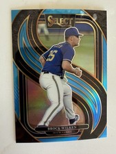 BROCK WILKEN 2025 Panini Select Baseball LIGHT BLUE PRIZM #162 #'d /199