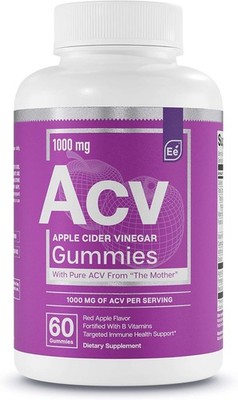Essential Elements ACV Gummies with The Mother | Vegan & B12 (60 Count)